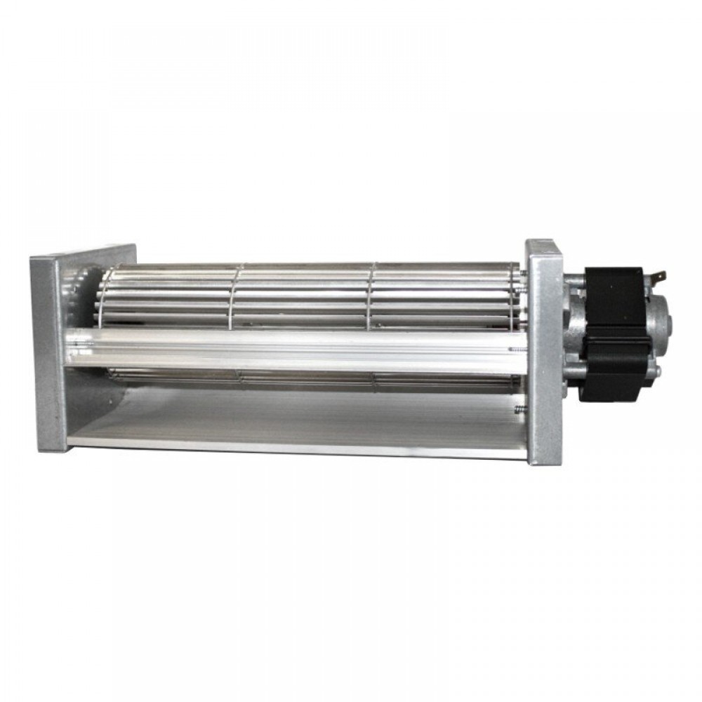 Ventilador tangencial para estufas de pellets Sideros y otras, de Ø80 mm, Caudal 305 m³/h | Ventiladores y sopladores para estufas de pellets | Repuestos estufa de pellets |
