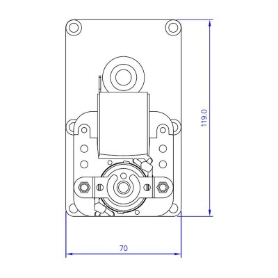 Motorreductor Mellor FB1218 para estufa de pellets Alfa Plam, Arce, Clementi, Enviro, Vescovi, Pasqualicchio y otros, 3RPM - Comparación de Producto
