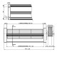 Ventilador tangencial para estufas de pellets Eva Calor, Sideros y otras, de Ø80 mm, Caudal 250 m³/h | Ventiladores y sopladores para estufas de pellets | Repuestos estufa de pellets |