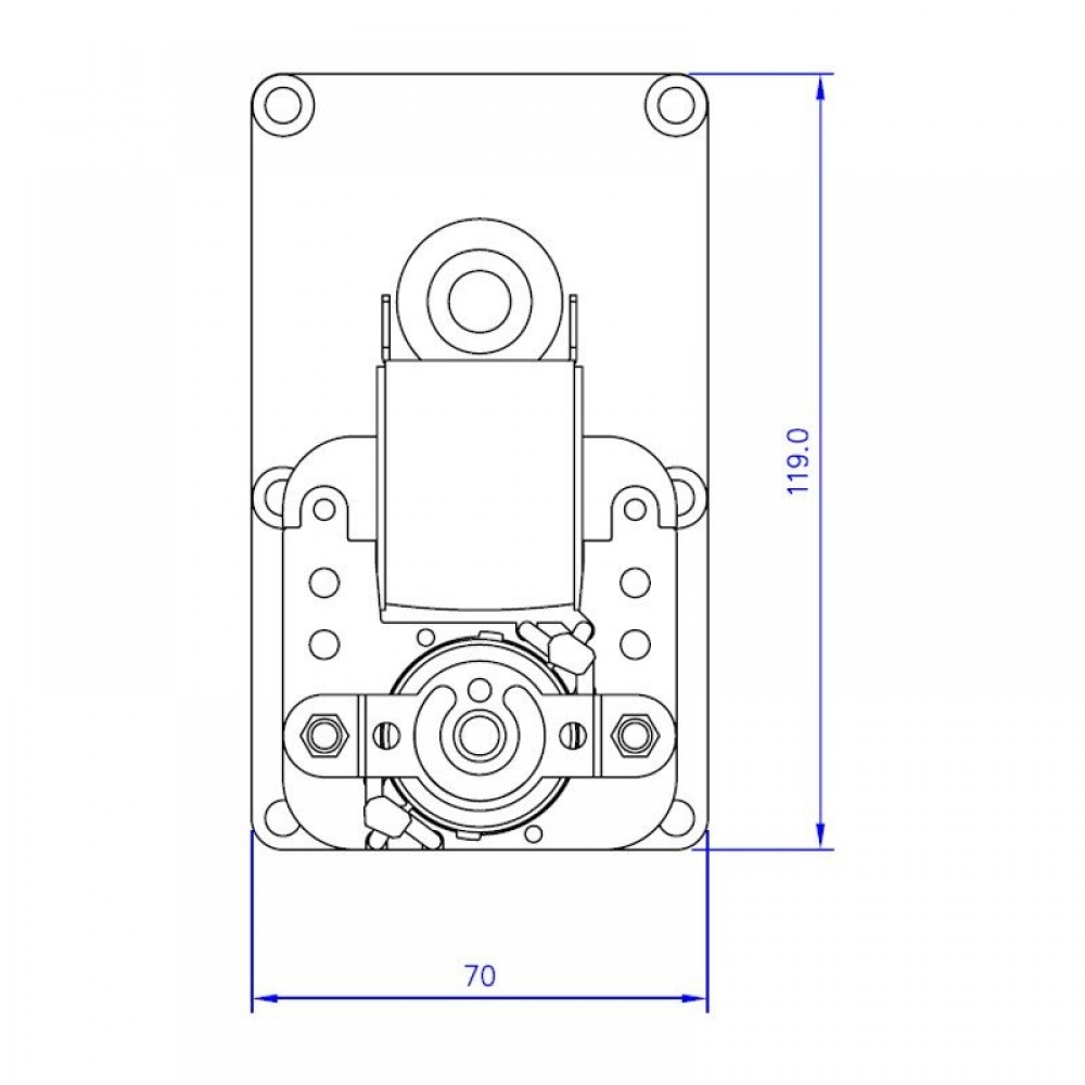 Motorreductor Mellor FB1271, 4 RPM para estufa de pellets Caminetti Montegrappa y otros | Motorreductores | Piezas de estufa de pellets |