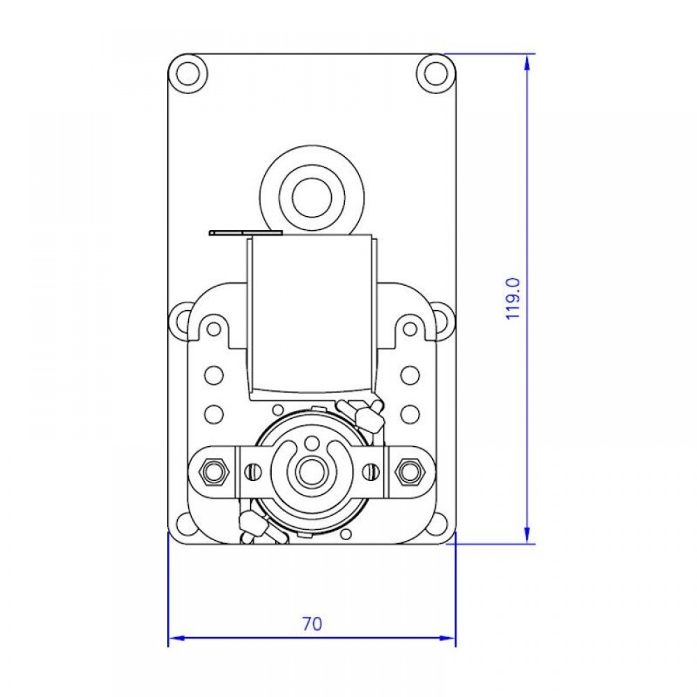 Motorreductor Mellor FB1255, 4 RPM para estufa de pellets Eco Spar y otros | Motorreductores para estufa de pellet | Repuestos estufa de pellets |