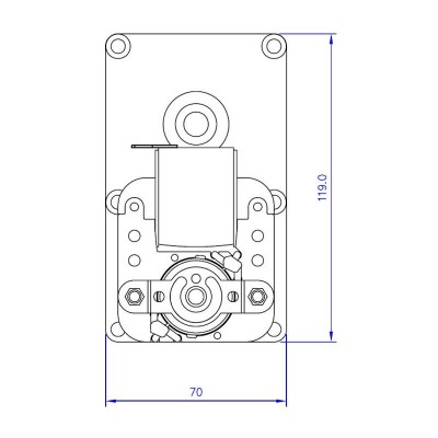Motorreductor Mellor FB1255, 4 RPM para estufa de pellets Eco Spar y otros - Comparación de Producto