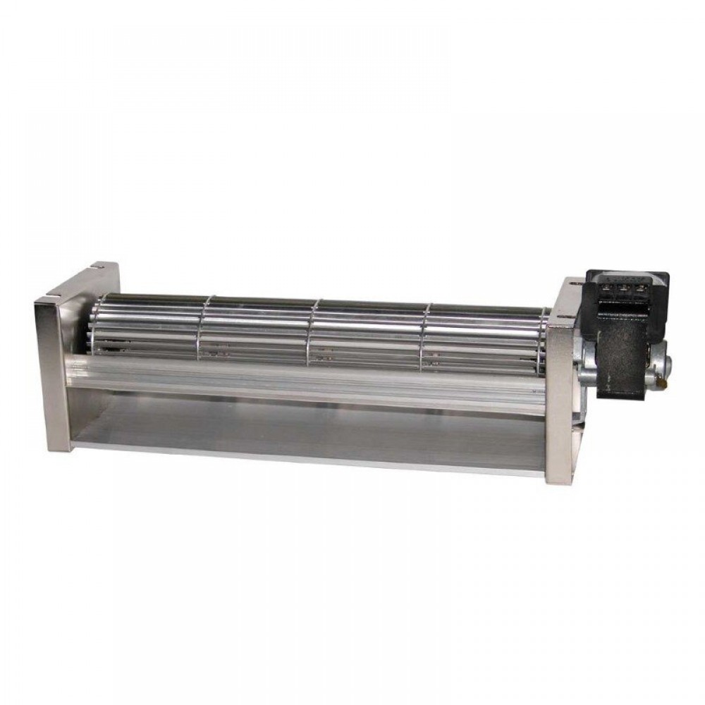 Ventilador tangencial para estufas de pellet Eva Calor, Prisma, de Ø80 mm, Caudal 251-302 m³/h | Ventiladores y sopladores para estufas de pellets | Repuestos estufa de pellets |