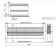 Ventilador tangencial para estufas de pellet Eva Calor, Prisma, de Ø80 mm, Caudal 251-302 m³/h | Ventiladores y sopladores para estufas de pellets | Repuestos estufa de pellets |