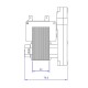 Motorreductor de eje hueco Mellor KB1008 5RPM para estufas de pellets Cadel, Deville, Eurofiamma, Eurostek, Italiana Camini, Karmek One, Zibro, Puros, Qlima, Italflame, Bestfire, TMC, MG y otras | Motorreductores | Piezas de estufa de pellets |