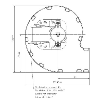 Ventilador centrífugo EBM para estufas de pellets Eva Calor, Prisma y otros, caudal 95 m³/h - Comparación de Producto
