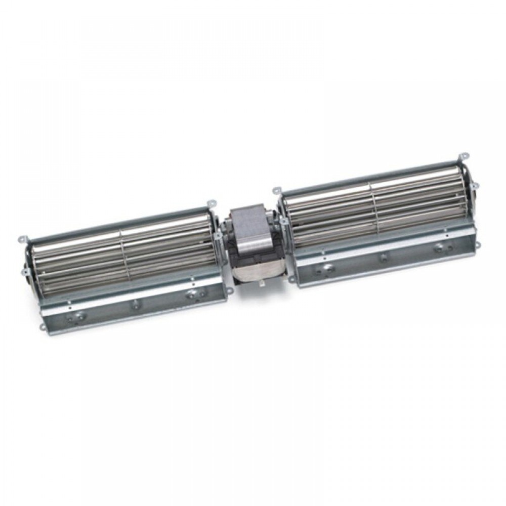 Doble ventilador tangencial Fergas para estufas de pellet Edilkamin, Cadel, Italiana Camini y otros, de Ø 60mm, caudal 155 m³/h | Ventiladores y sopladores para estufas de pellets | Repuestos estufa de pellets |