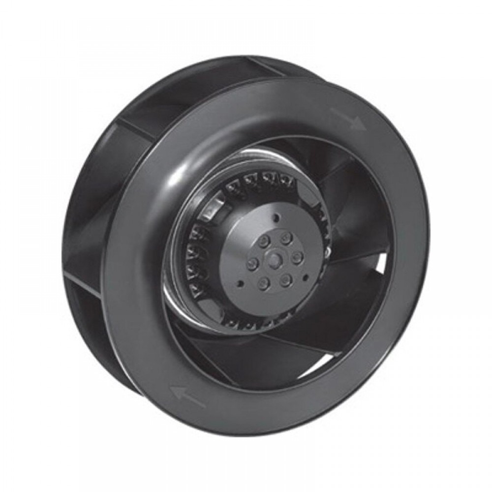 Ventilador centrífugo EBM para estufas de pellets Ecoforest, Edilkamin y otros, caudal 195 m³/h | Ventiladores y sopladores para estufas de pellets | Repuestos estufa de pellets |