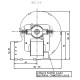 Ventilador centrífugo Fergas para estufas de pellets Eva Calor, Prisma, Sicalor, Ecoforest y otros, caudal 420 m³ / h | Ventiladores y sopladores | Piezas de estufa de pellets |