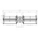 Ventilador transversal doble para estufas de pellets Edilkamin de Ø80 mm, caudal 660 m³/h | Ventiladores y sopladores | Piezas de estufa de pellets |