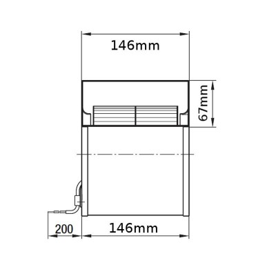 Ventilador centrífugo EBM 265 m³/h para estufas de pellet Caminetti Montegrappa, Ecoteck, MCZ, Palazzetti, Ravelli, Royal y otros - Comparación de Producto