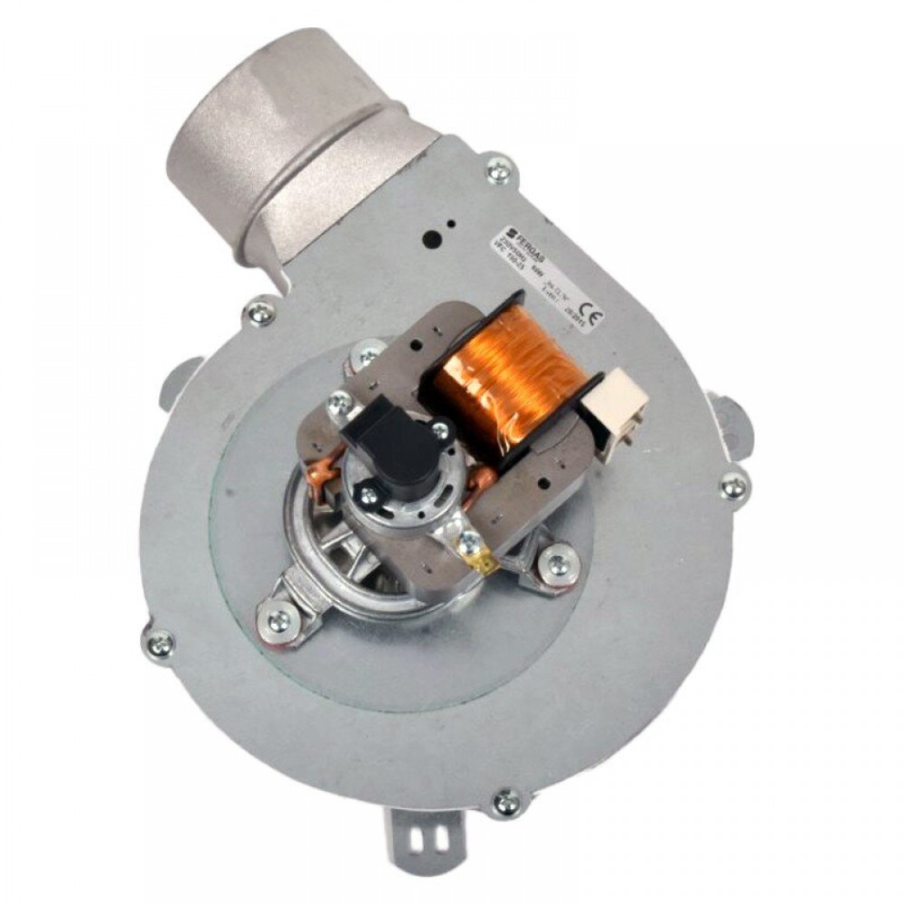 Extractor de humos Fergas 162 m³/h para estufas de pellets Ecoteck, Ferroli, Ravelli, Sideros y otras | Ventiladores y sopladores | Piezas de estufa de pellets |