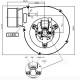 Extractor de humos Fergas 162 m³/h para estufas de pellets Ecoteck, Ferroli, Ravelli, Sideros y otras | Ventiladores y sopladores | Piezas de estufa de pellets |