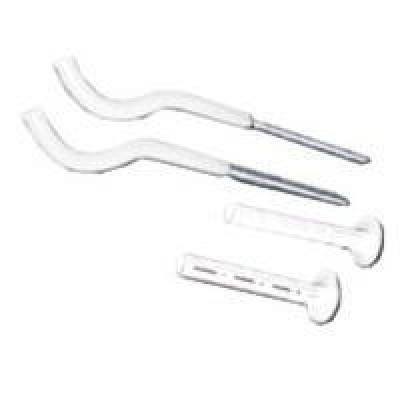Kit de consola de montaje recubierto de plástico para radiador de aluminio, 9 x 195mm - Comparación de Producto