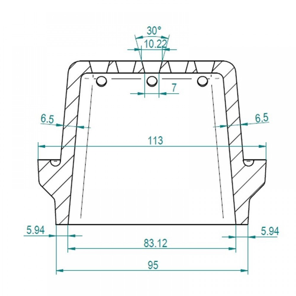 Brasero para estufas de pellets, 113 x 93 mm | Cámara de combustión | Repuestos estufa de pellets |