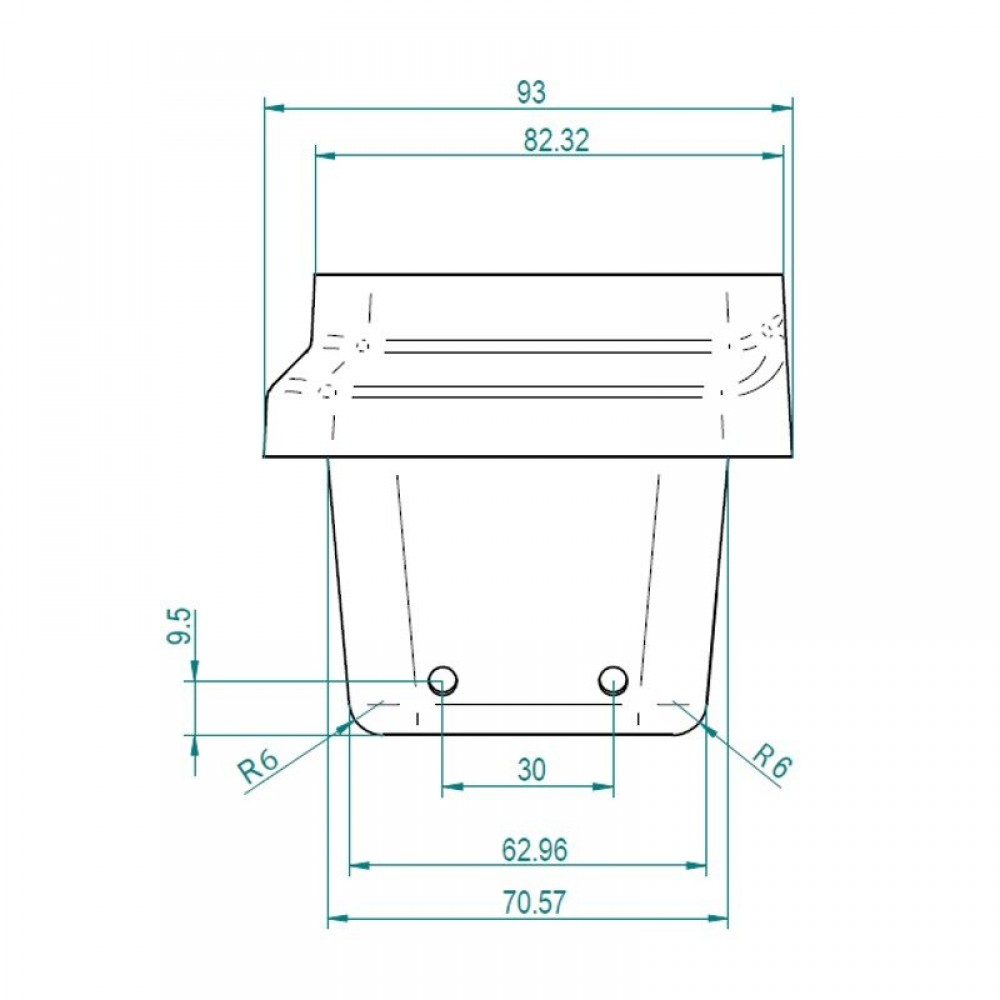 Brasero para estufas de pellets, 113 x 93 mm | Cámara de combustión | Repuestos estufa de pellets |