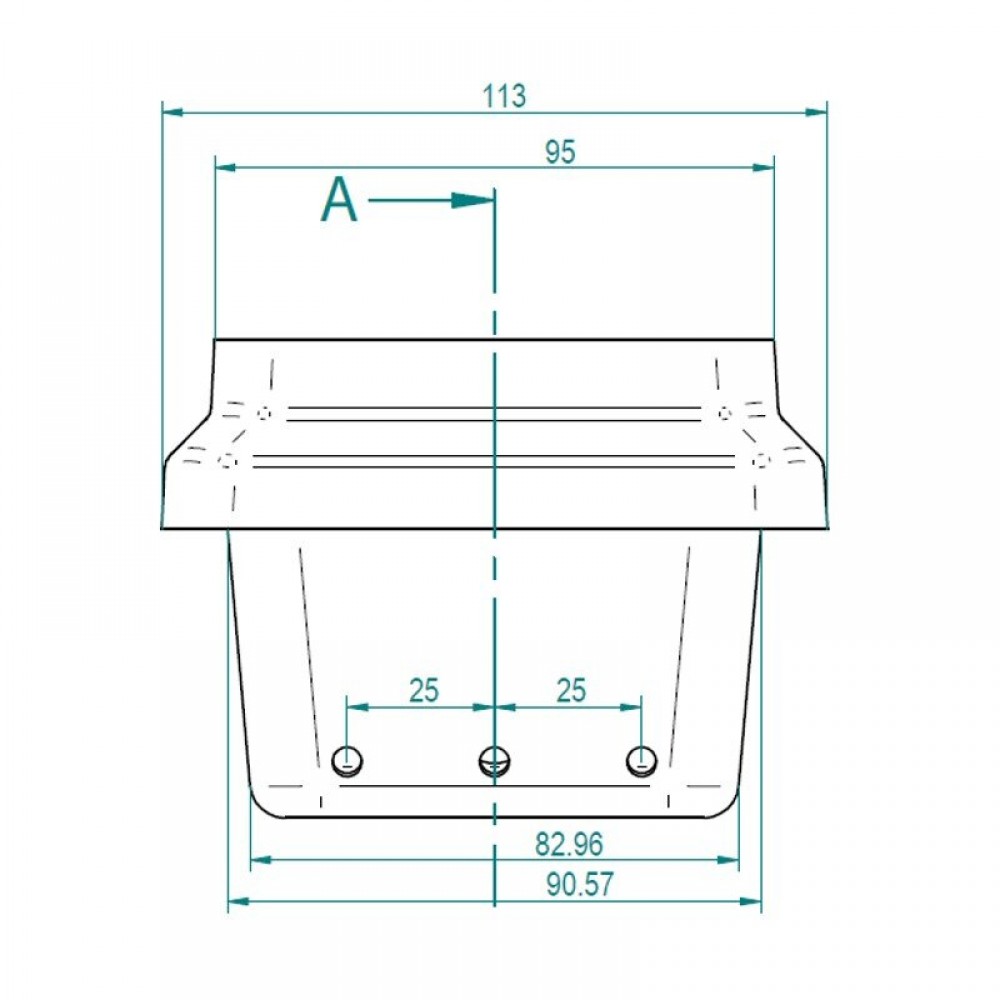 Brasero para estufas de pellets, 113 x 93 mm | Cámara de combustión | Repuestos estufa de pellets |