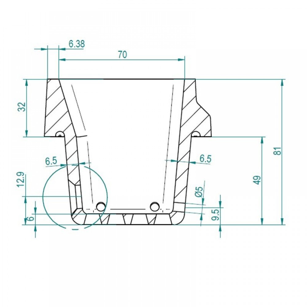 Brasero para estufas de pellets, 113 x 93 mm | Cámara de combustión | Repuestos estufa de pellets |