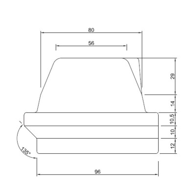Brasero para estufas de pellets Karmek One, Moretti Design, 165 x 106 mm - Repuestos estufa de pellets