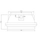 Brasero para estufas de pellets, 165 x 106 mm | Cámara de combustión | Repuestos estufa de pellets |