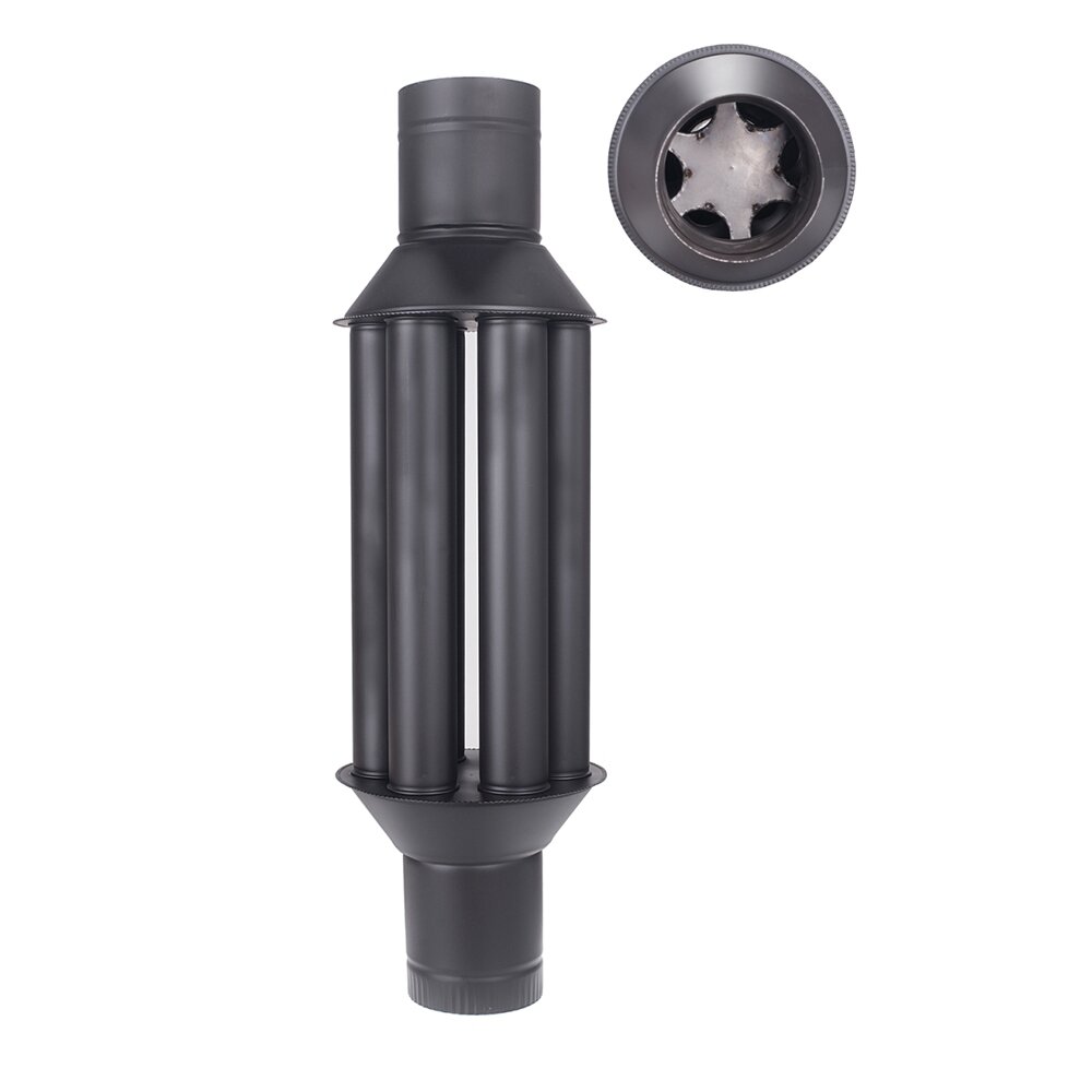 Intercambiador de calor de chimenea Balkan Energy Vulkan, Diámetro 120mm, 6 tubos | Intercambiadores de calor de chimenea | Chimeneas |