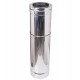 Tubo de chimenea telescópico doble pared, Acero inoxidable AISI 304, Recto, Aislado, Longitud 51 - 90 cm, Ф80-130 - Ф300-350 | Tubo de chimenea doble pared | Chimeneas |