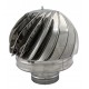 Sombrerete de chimenea giratorio aspiromático, acero inoxidable, Ф180 | Sombreretes de chimenea | Chimeneas |