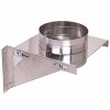 Abrazadera tubo chimenea / Soporte de pared orientable, Acero inoxidable AISI 304, Ф130-Ф500