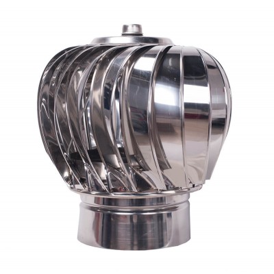 Sombrerete giratorio Aspiromatic T200, Acero inoxidable AISI 304, Ф130-Ф350 - Comparación de Producto