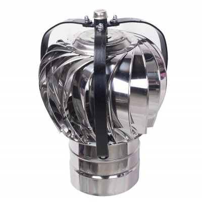 Sombrerete giratorio Aspiromatic T400, Acero inoxidable AISI 304, Ф130-Ф350 - Comparación de Producto