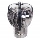 Sombrerete giratorio Aspiromatic T400, Acero inoxidable AISI 304, Ф230 | Sombreretes de chimenea | Chimeneas |