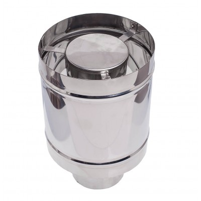 Sombrerete de chimenea para estufa de pellets, Acero inoxidable AISI 304 - Comparación de Producto