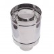 Sombrerete de chimenea para estufa de pellets, Acero inoxidable AISI 304 | Sombreretes de chimenea | Chimeneas |