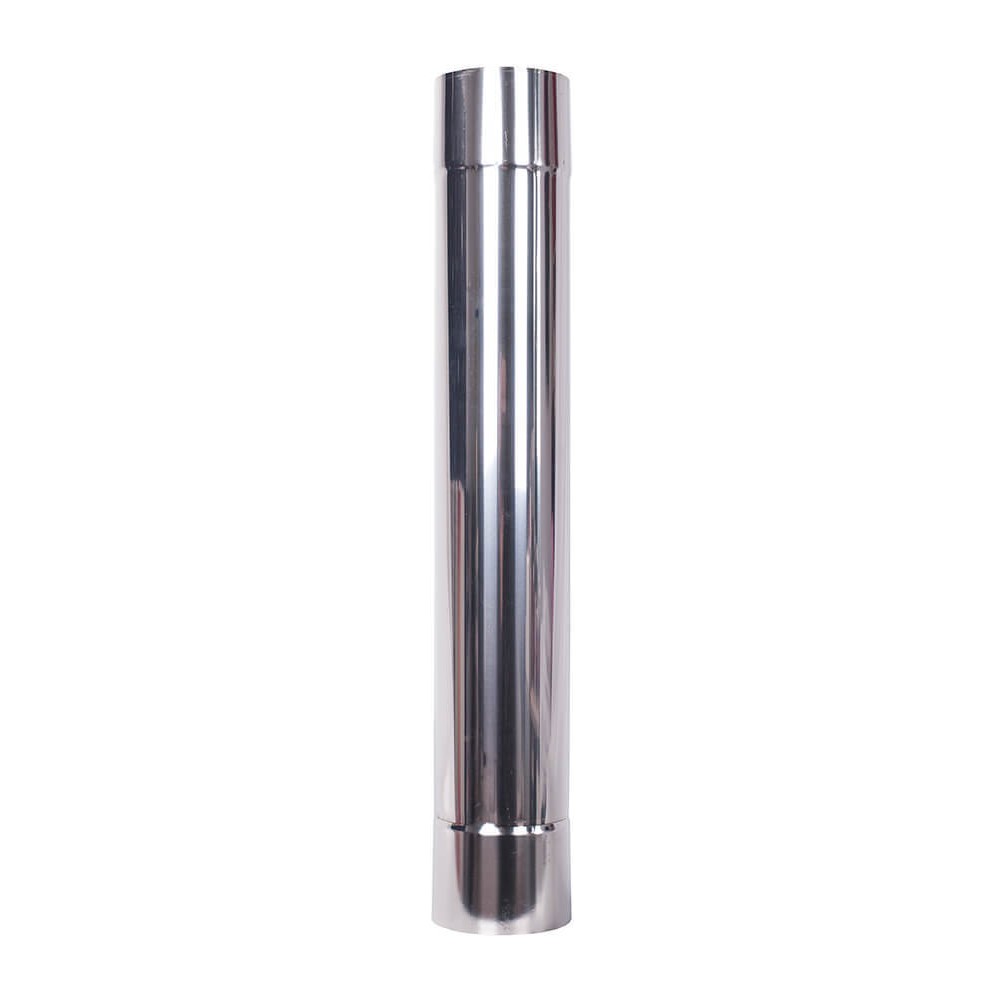 Kit de chimenea para estufa de pellets, Acero inoxidable AISI 304, 80-130mm | Chimeneas (conjuntos) | Chimeneas |