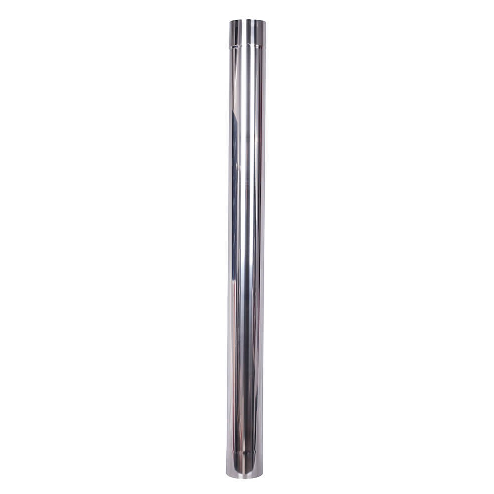 Kit de chimenea para estufa de pellets, Acero inoxidable AISI 304, 80-130mm | Chimeneas (conjuntos) | Chimeneas |