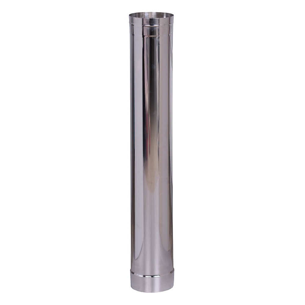 Tubo de chimenea, Acero inoxidable AISI 304, Recto, Longitud 1m, Ф180 | Tubo de chimenea | Chimeneas |
