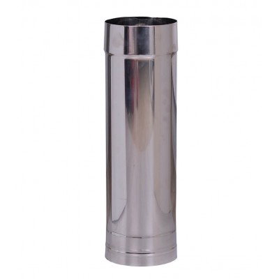 Tubo de chimenea, Acero inoxidable AISI 304, Recto, Longitud 0,5m, Ф80-Ф350 - Tubo de chimenea
