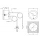 Capillary thermomanometer Cewal, Thermoplastic case | Thermometers/Manometers | Control Devices |