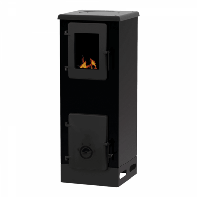 Estufa de leña Alfa Plam Vulkan S, Antracita, 4 kW - Comparación de Producto
