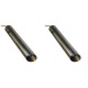Resistencia con tubo canalizador de aire para quemador de pellets Ferroli, Anselmo Cola y otros, longitud total 130mm, 350W - x2 | Resistencias para quemadores de pellets | Repuestos para quemadores de pellets |