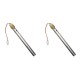 Resistencia para quemador de pellets Ferroli y otras, longitud total 190mm, 350W - x2 | Resistencias para quemadores de pellets | Repuestos para quemadores de pellets |