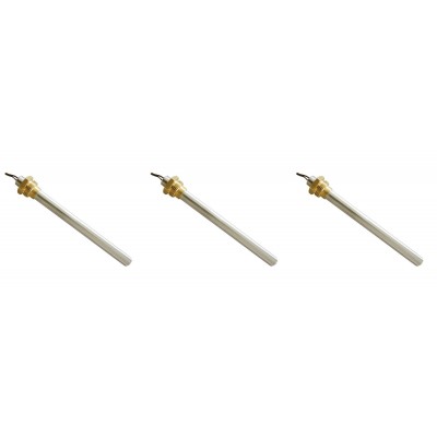 Resistencia para estufa de pellets Ecoteck, Ravelli y otras, longitud total 167mm, 250W - x3 - Ofertas Especiales