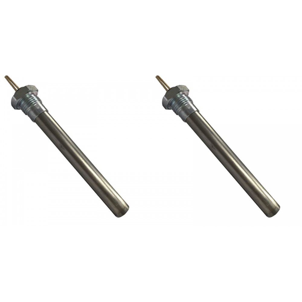 Resistencia para estufas de pellets Palazzetti y otras, longitud total 188mm, 350W - x2 | Resistencias para estufas de pellets | Repuestos estufa de pellets |