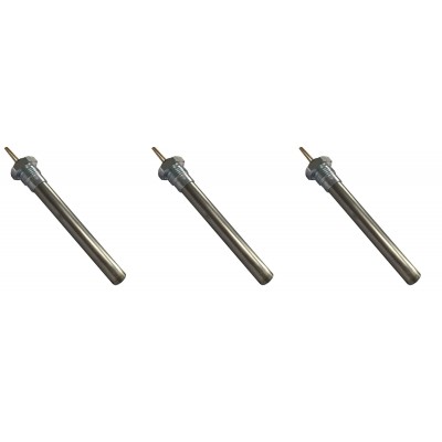 Resistencia para estufas de pellets Palazzetti y otras, longitud total 188mm, 350W - x3 - Resistencias para estufas de pellets