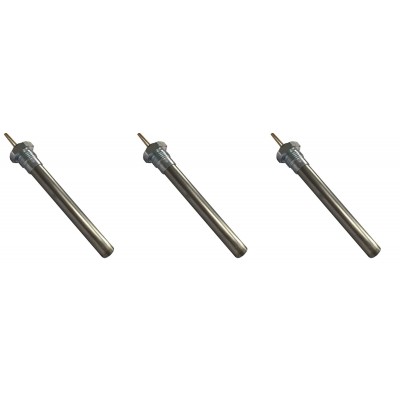 Resistencia para estufas de pellets Ecosystem y otras, longitud total 152mm, 400W - x3 - Resistencias para estufas de pellets