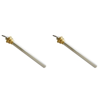 Resistencia para estufa de pellets Cadel, CS Thermos, Karmek One, Ungaro, Superior, MCZ, Piazzetta y otras, longitud total 150mm, 300W - x2 - Ofertas Especiales