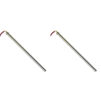 Resistencia para estufas de pellets Edilkamin y otras, longitud total 280mm, 470W - x2 - Resistencias para estufas de pellets