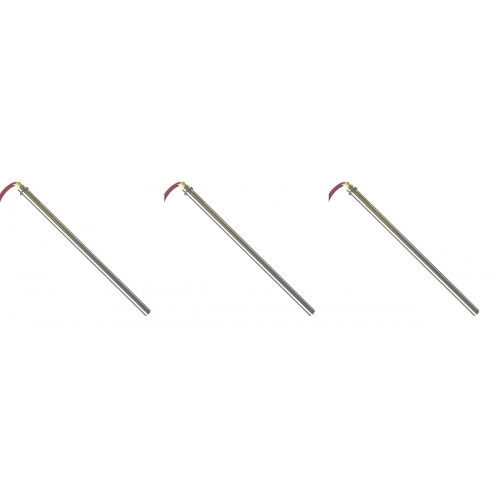 Resistencia para estufas de pellets Edilkamin y otras, longitud total 280mm, 470W - x3 | Resistencias para estufas de pellets | Repuestos estufa de pellets |