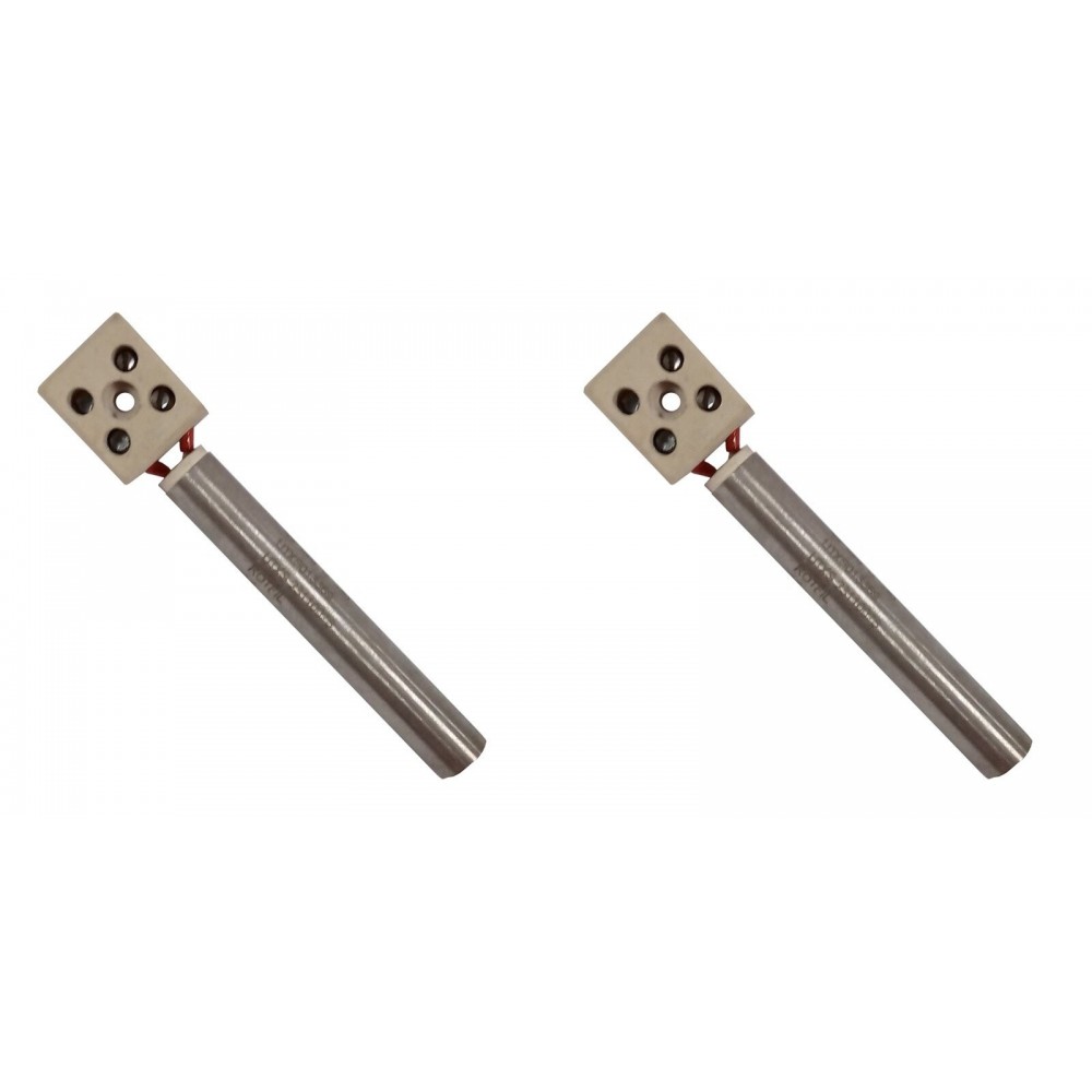 Resistencia para estufas de pellets Eurofiamma, Arce y otras, longitud 80mm, 250W - x2