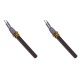 Resistencia cerámica para estufas de pellets BURNiT, Deville y otras, longitud total 94mm, 300W - x2 | Resistencias para estufas de pellets | Repuestos estufa de pellets |